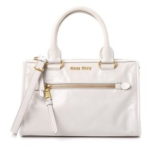 Miu Miu handbag satchel white NWOT